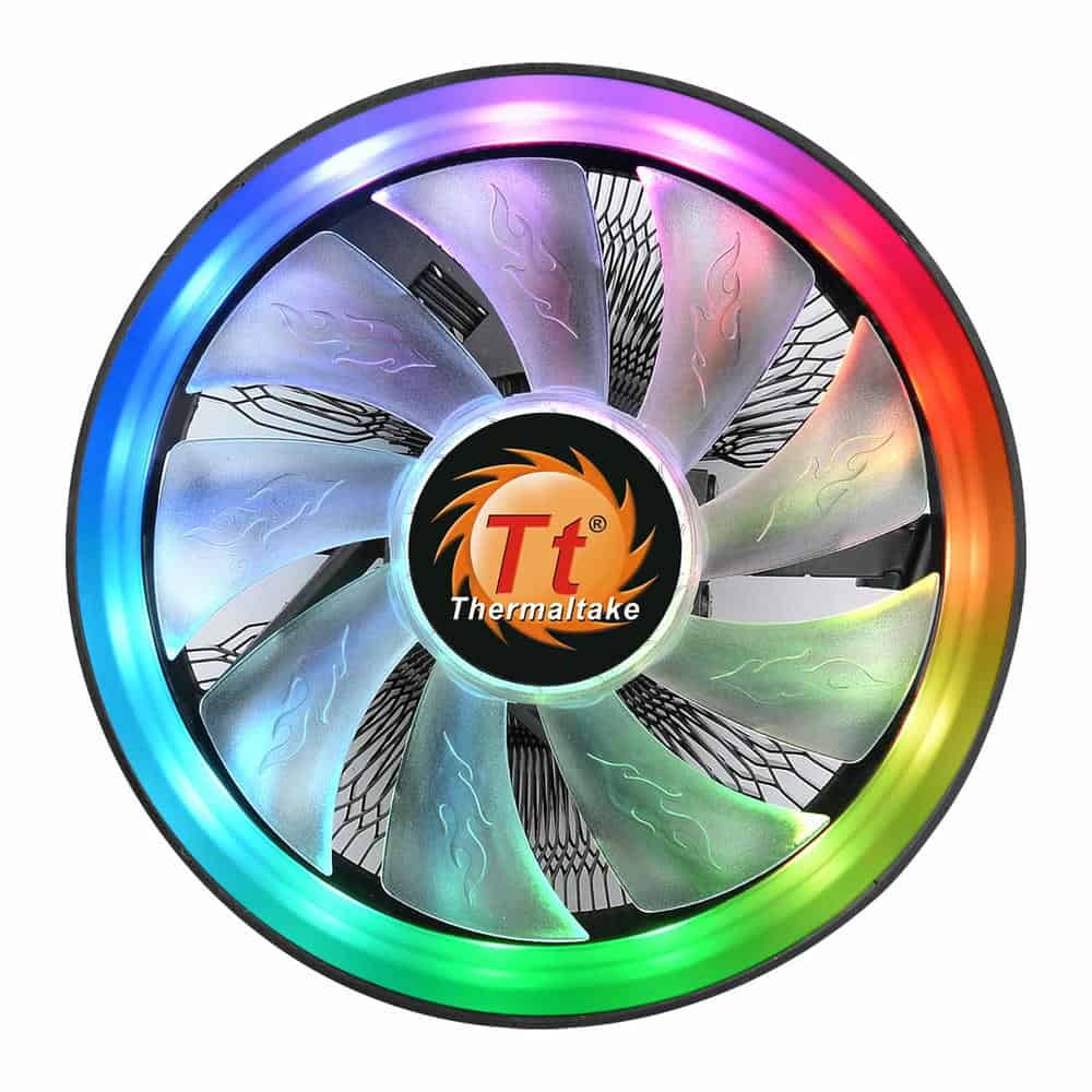 (image for) ThermalTake UX100 ARGB CPU Cooler with 120mm ARGB Fan for Intel/AMD